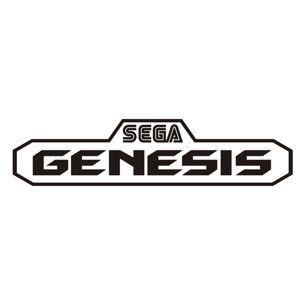 Aufkleber: Sega Genesis