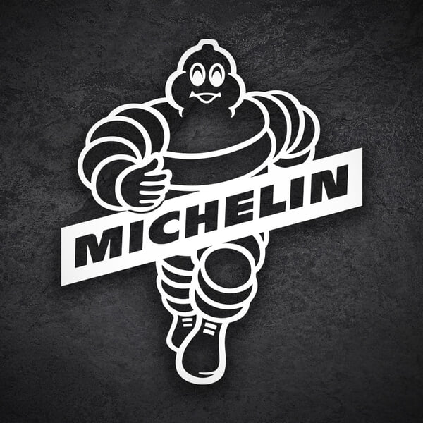 Aufkleber: Michelin Bibendum