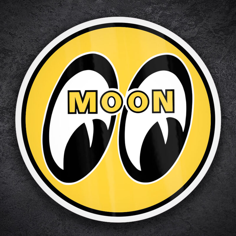 Aufkleber: Mooneyes Klassisches Logo