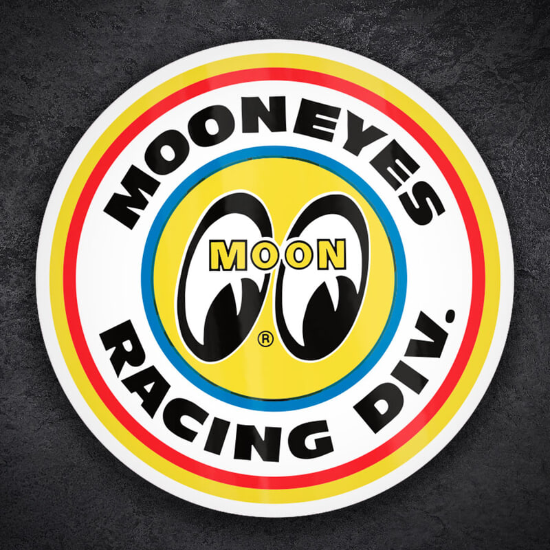 Aufkleber: Moon Eyes Racing Div.