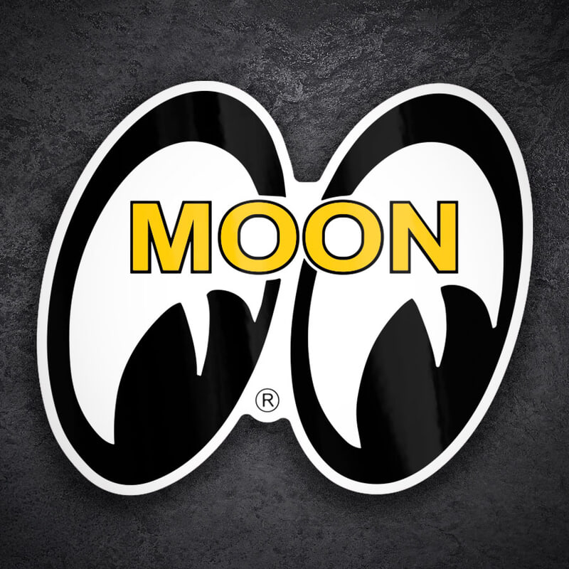 Aufkleber: Moon Eyes Original Logo