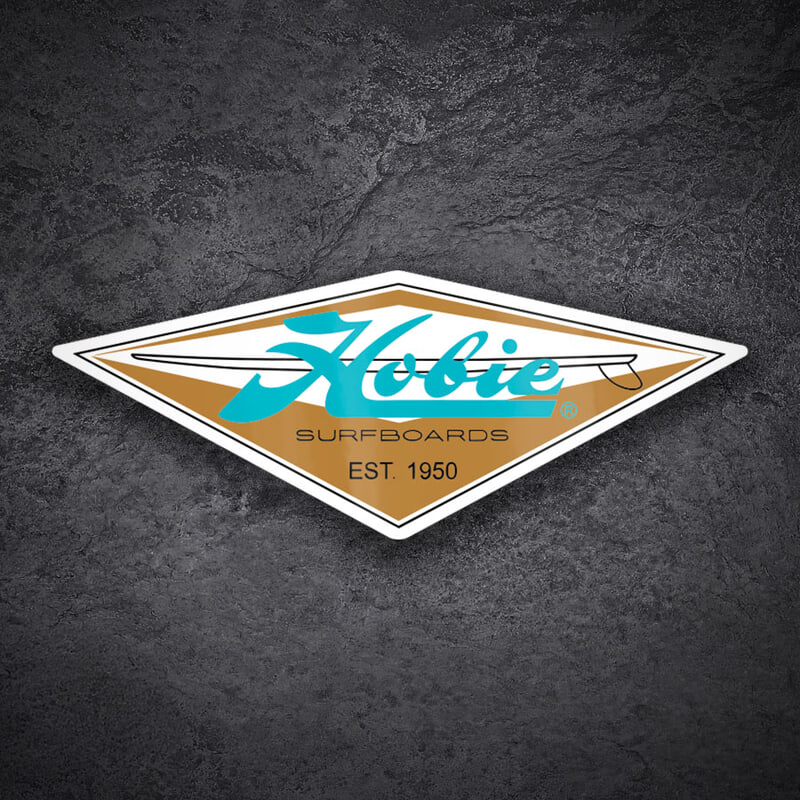 Aufkleber: Hobie Surfboards Est. 1950