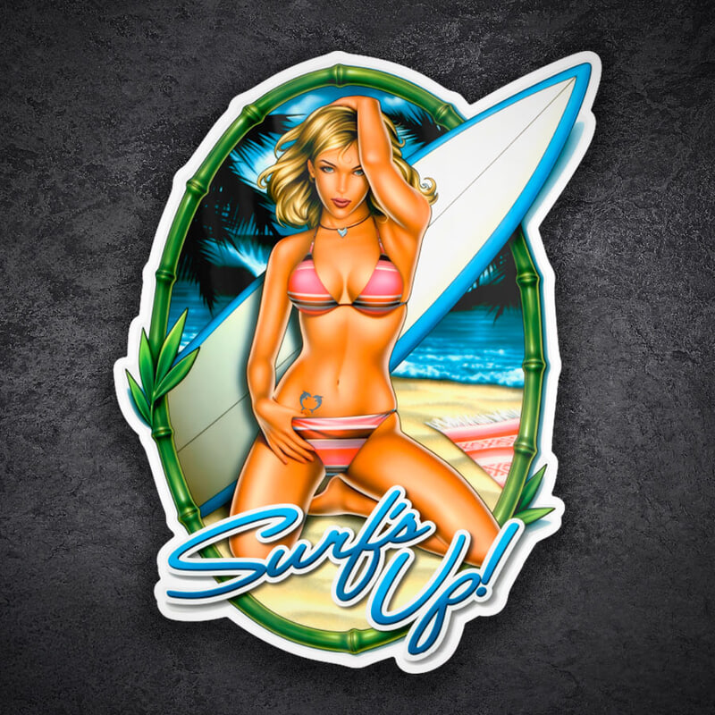 Aufkleber: SurfSurf