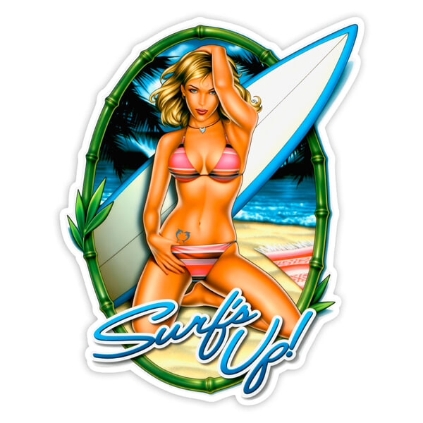 Aufkleber: SurfSurf