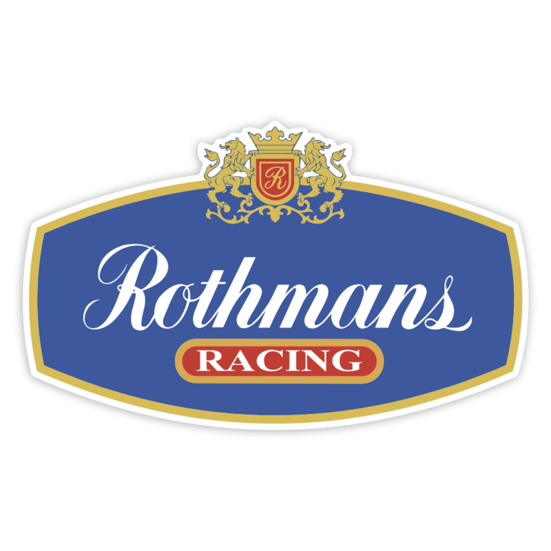 Aufkleber: Rothmans Racing