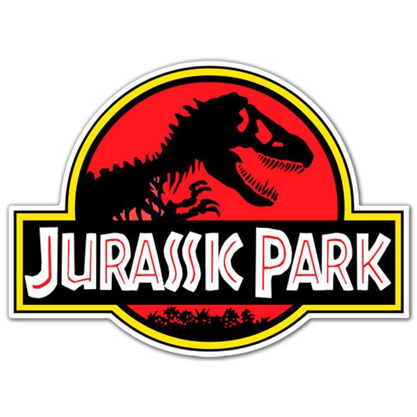 Aufkleber: Jurassic Park Logo