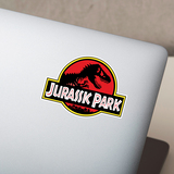 Aufkleber: Jurassic Park Logo 3
