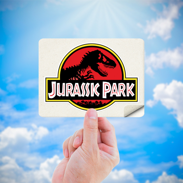 Aufkleber: Jurassic Park Logo