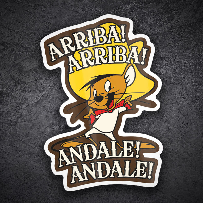 Aufkleber: Speedy Gonzales ¡Ándale Ándale
