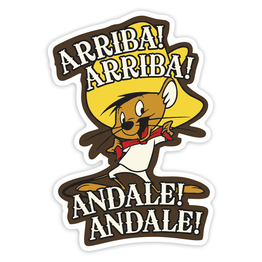 Aufkleber: Speedy Gonzales ¡Ándale Ándale