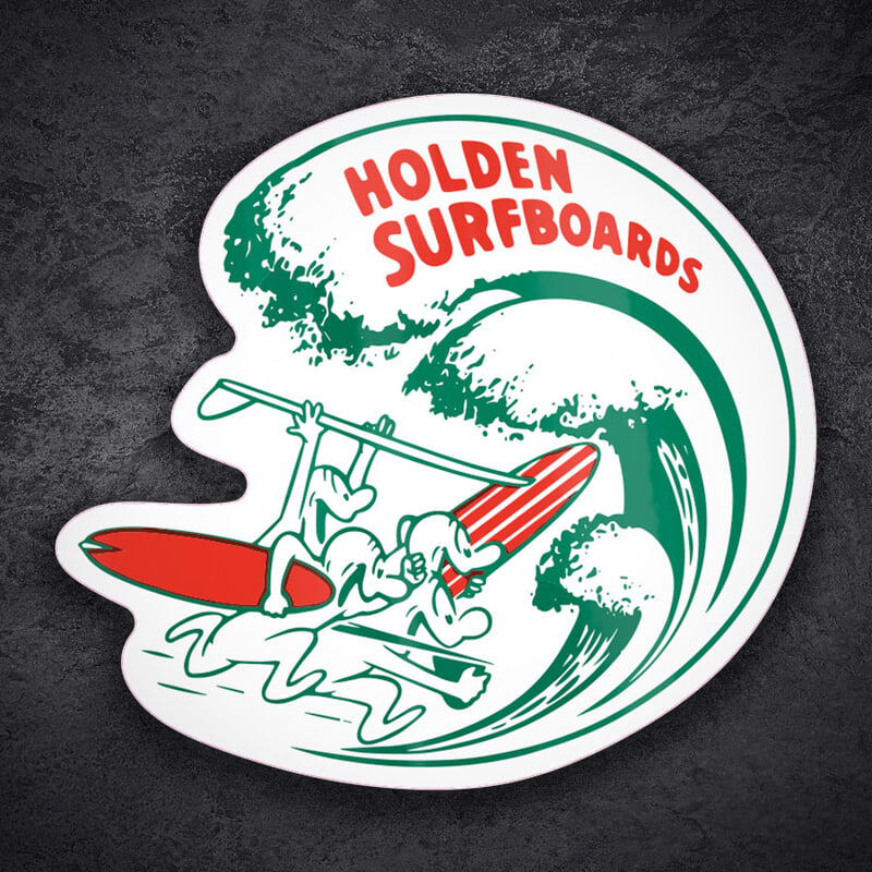 Aufkleber: Holden Surfboards