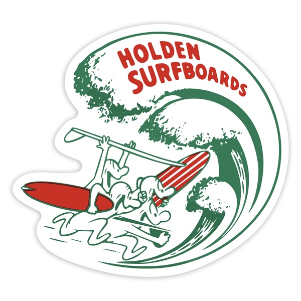 Aufkleber: Holden Surfboards