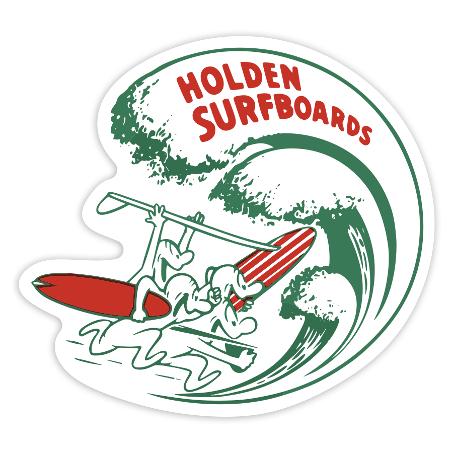 Aufkleber: Holden Surfboards