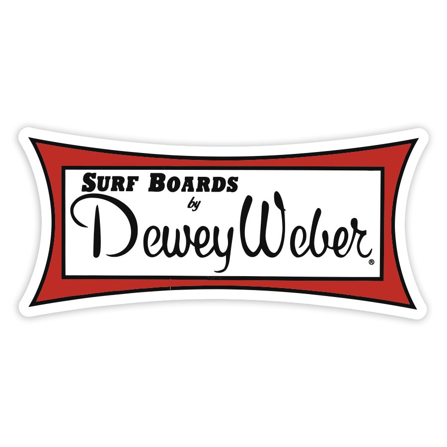 Aufkleber: Surf Boards by Dewey Weber