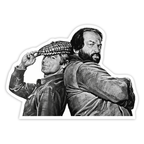 Aufkleber: Bud Spencer y Terence Hill