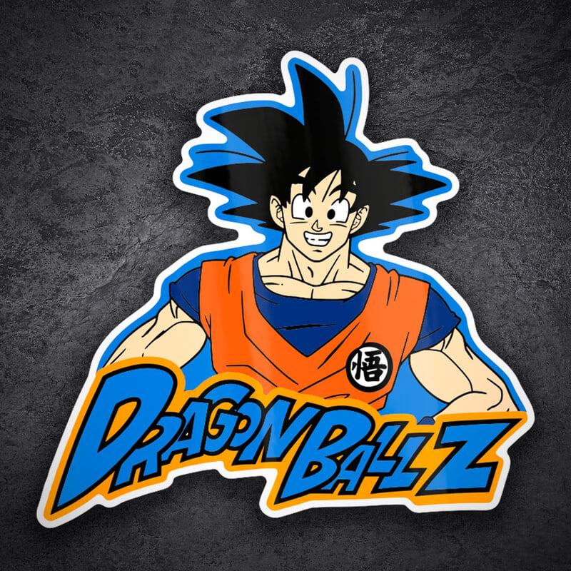 Aufkleber: Dragon Ball Z Goku