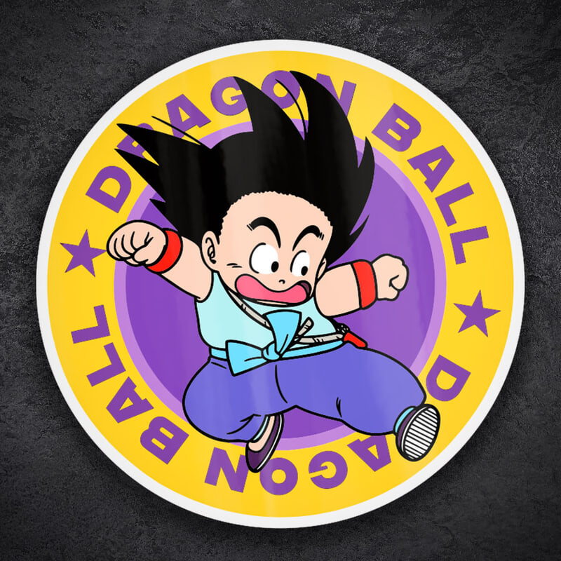 Aufkleber: Dragon Ball Kind Goku