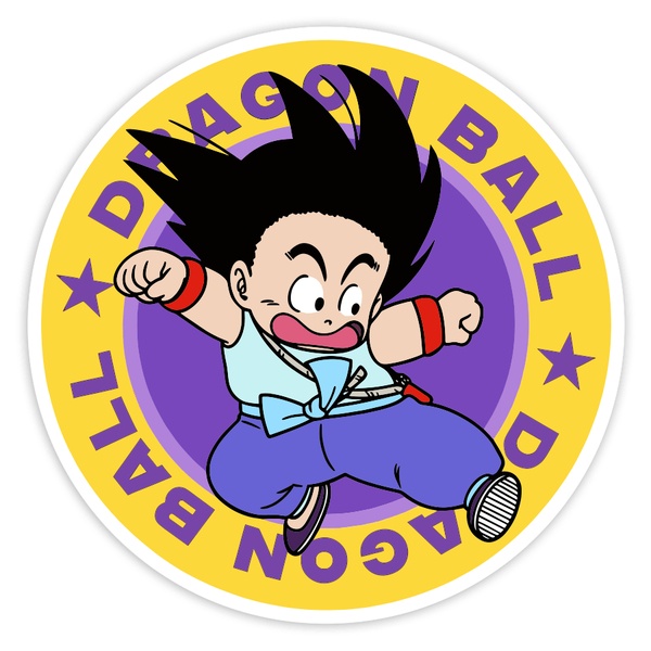 Aufkleber: Dragon Ball Kind Goku