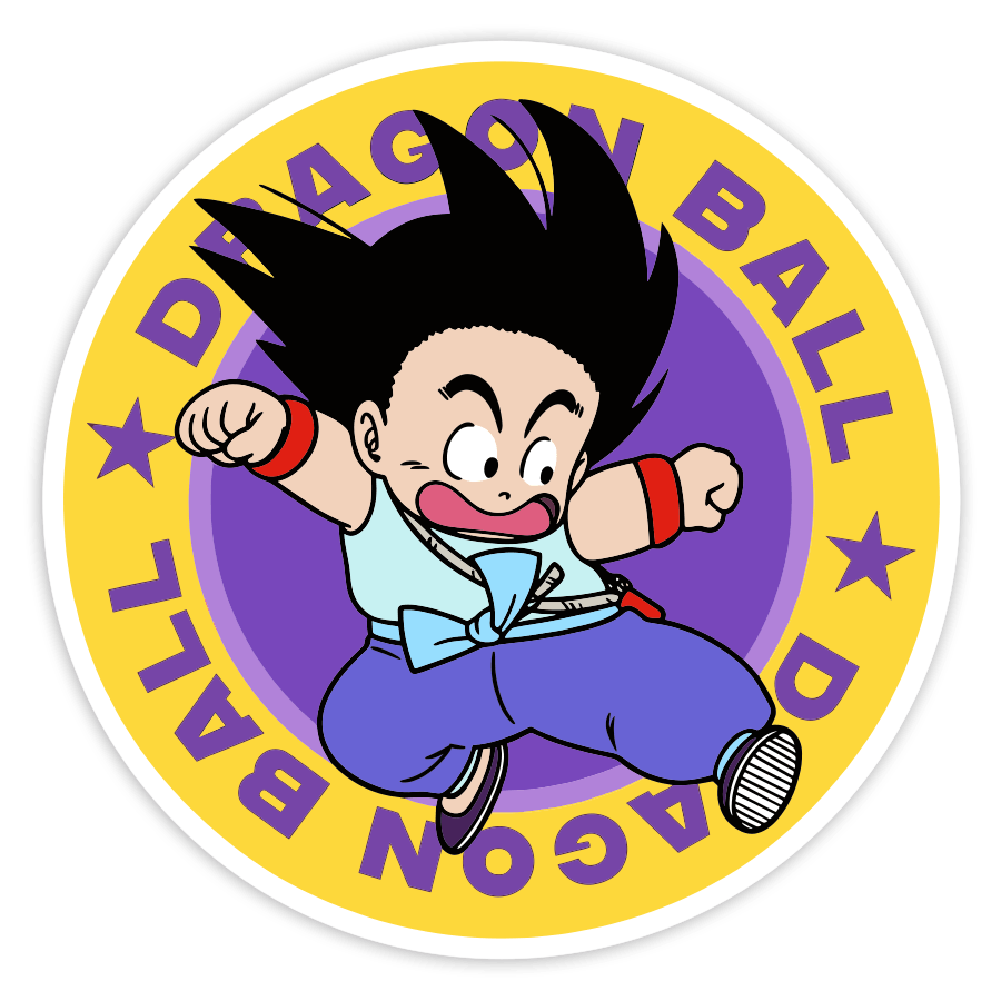 Aufkleber: Dragon Ball Kind Goku