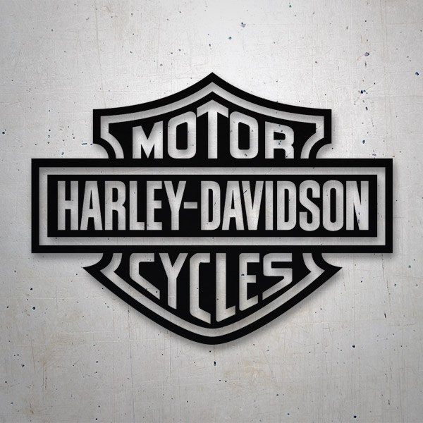 Aufkleber: Harley Davidson Zyklen
