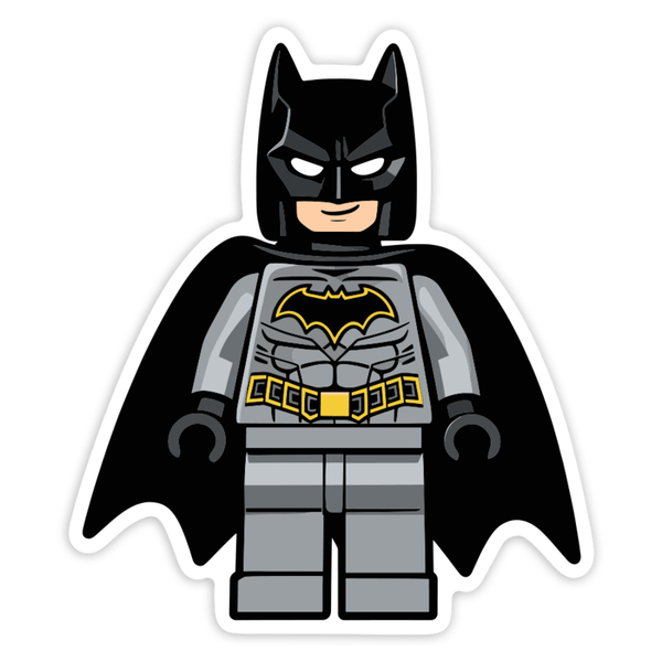 Aufkleber: Lego DC Batman Grauer Anzug