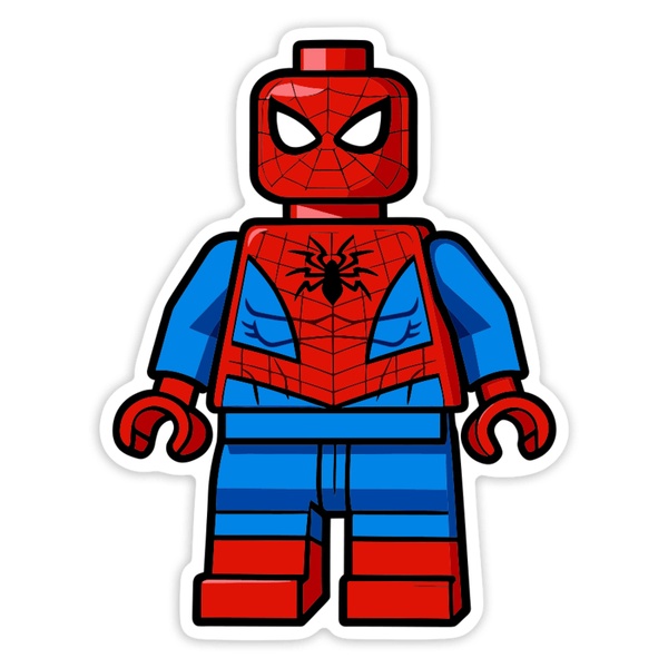 Aufkleber: Lego Marvel Spider-Man