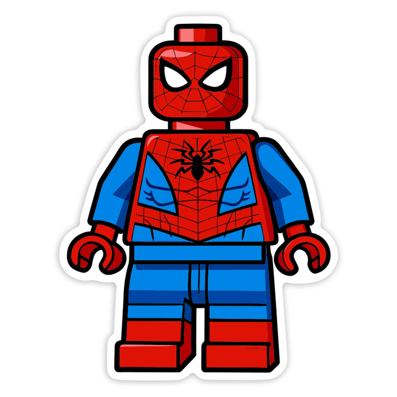 Aufkleber: Lego Marvel Spider-Man