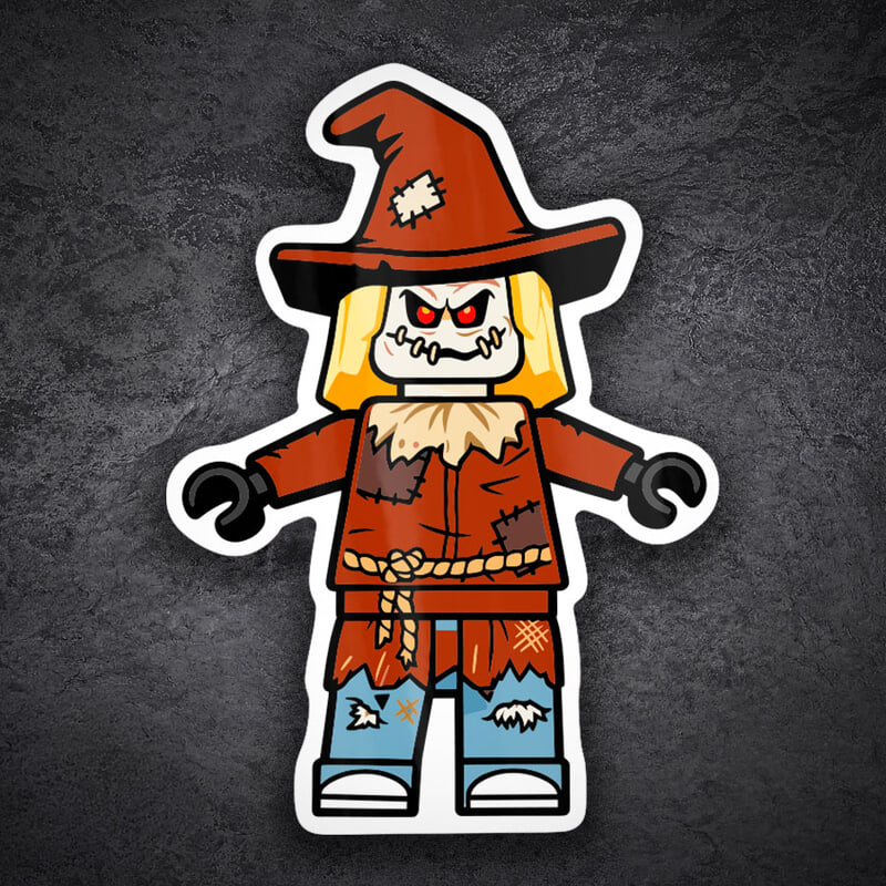 Aufkleber: Lego Verfluchte Vogelscheuche