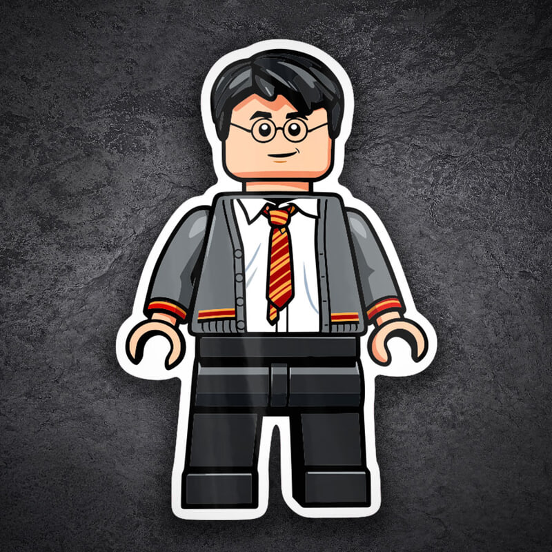 Aufkleber: Lego Harry Potter
