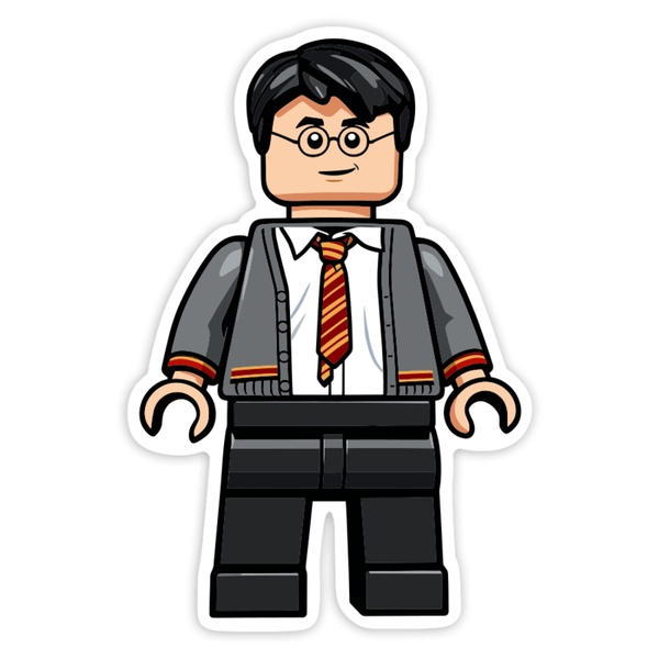 Aufkleber: Lego Harry Potter