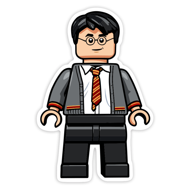 Aufkleber: Lego Harry Potter