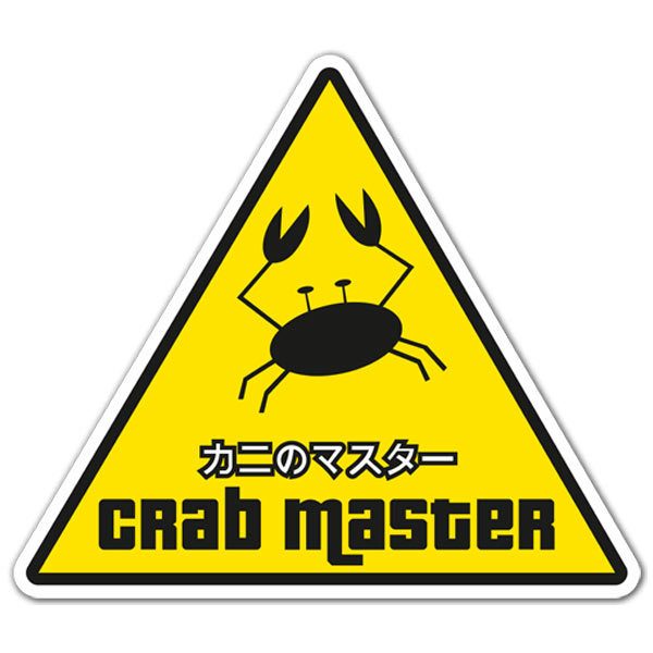 Aufkleber: Crab Master