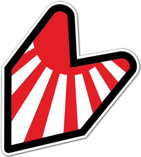 Aufkleber: JDM Sol Naciente