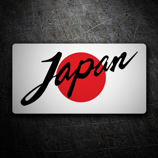 Aufkleber: Japan Flag 1