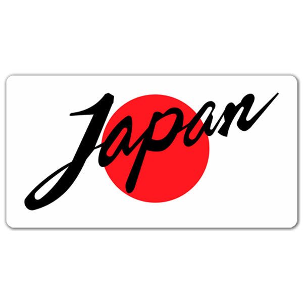 Aufkleber: Japan Flag