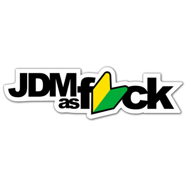 Aufkleber: JDM as Fuck