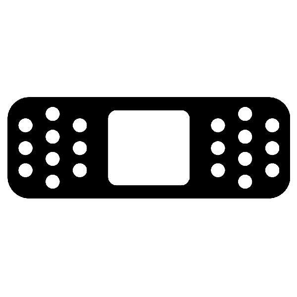 Aufkleber: Band Aid