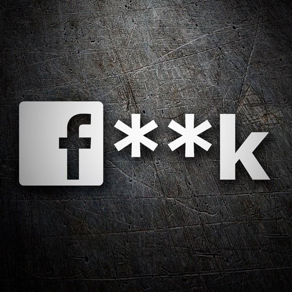 Aufkleber: Fuck or Facebook