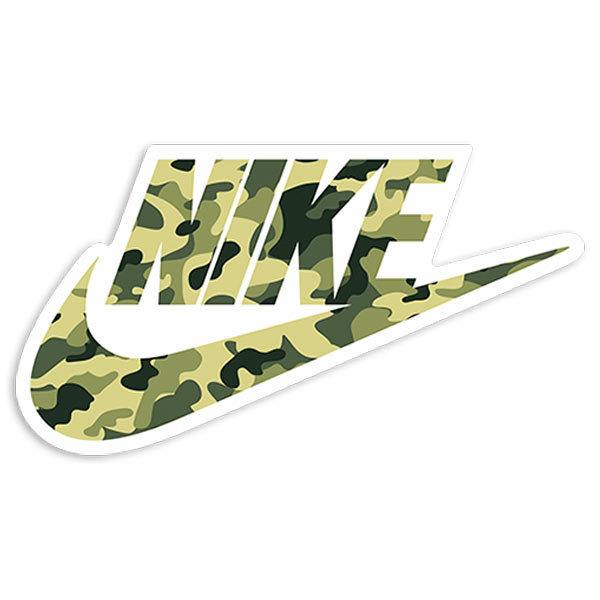 Aufkleber: Nike Camo