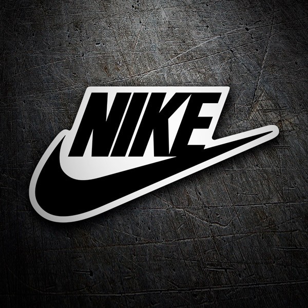 Aufkleber: NIKE &uuml;ber Ihr Logo