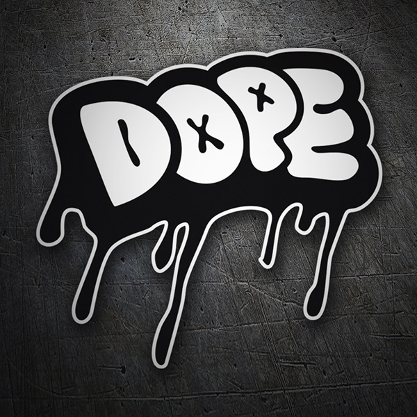 Dope Graffiti-Aufkleber 0