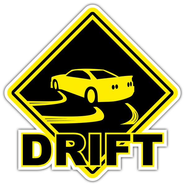 Aufkleber: Drift