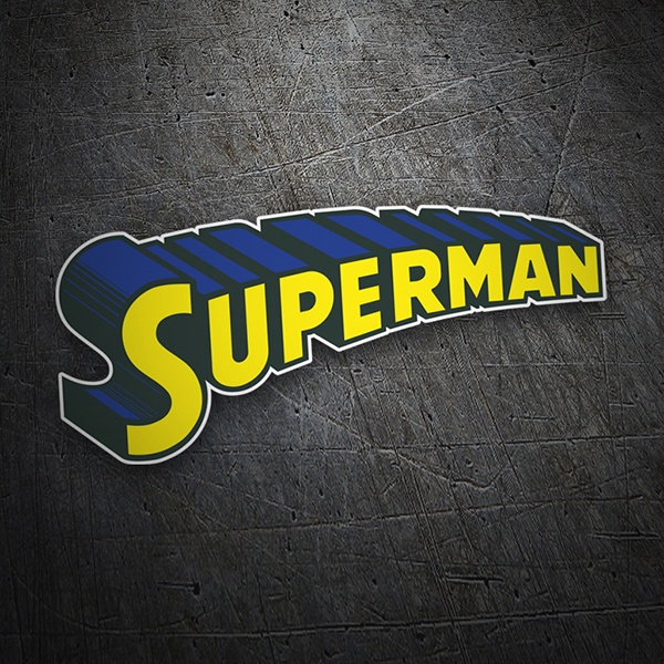 Aufkleber: Logo Superman
