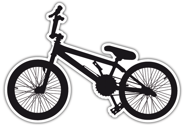 Aufkleber: Bike BMX