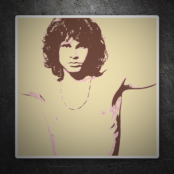 Aufkleber: Jim Morrison Doors