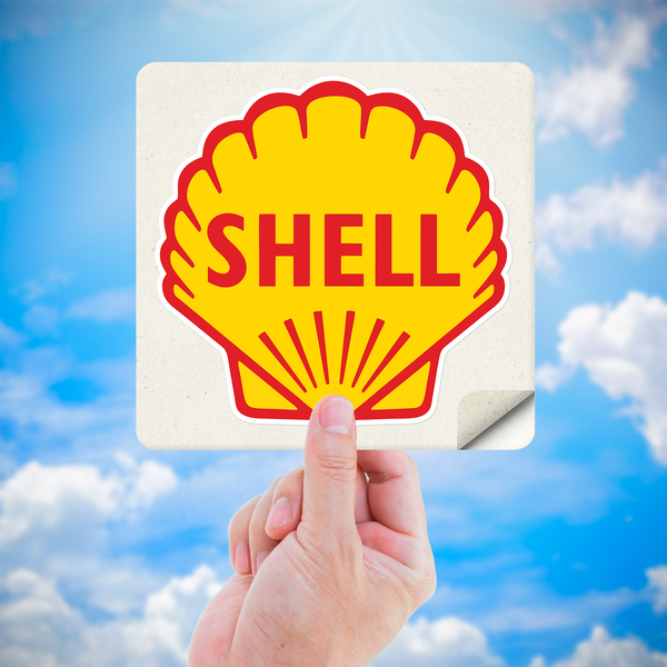 Aufkleber: Shell