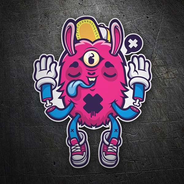 Monster mit Basecap 0