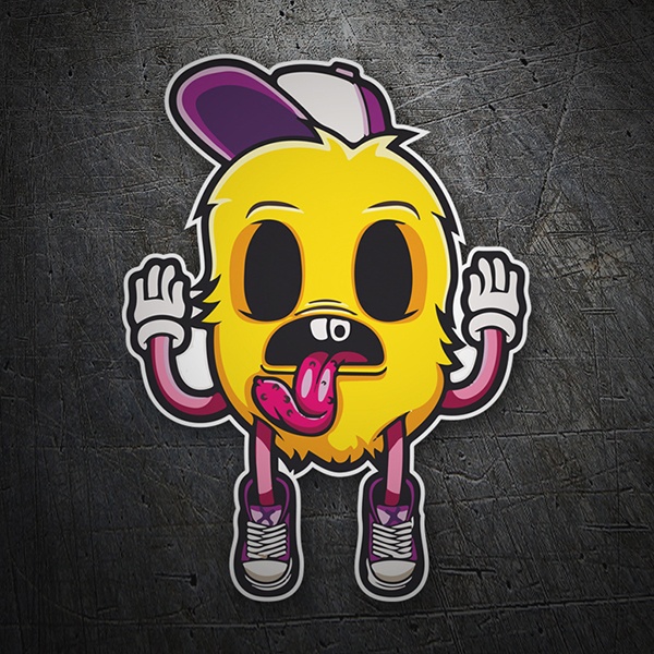 Monster mit Cap und Sneakers 0