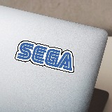 Aufkleber: SEGA 4