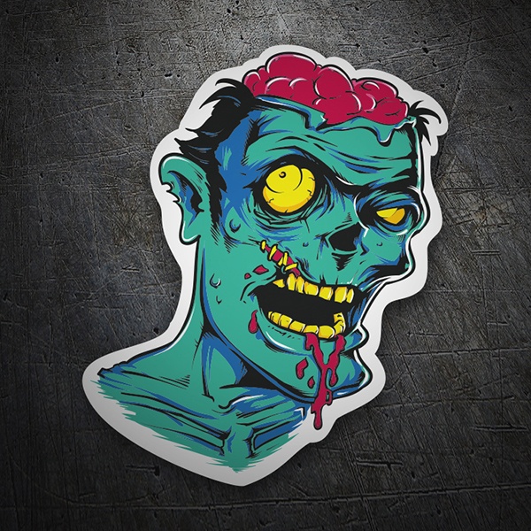 Aufkleber: Zombie